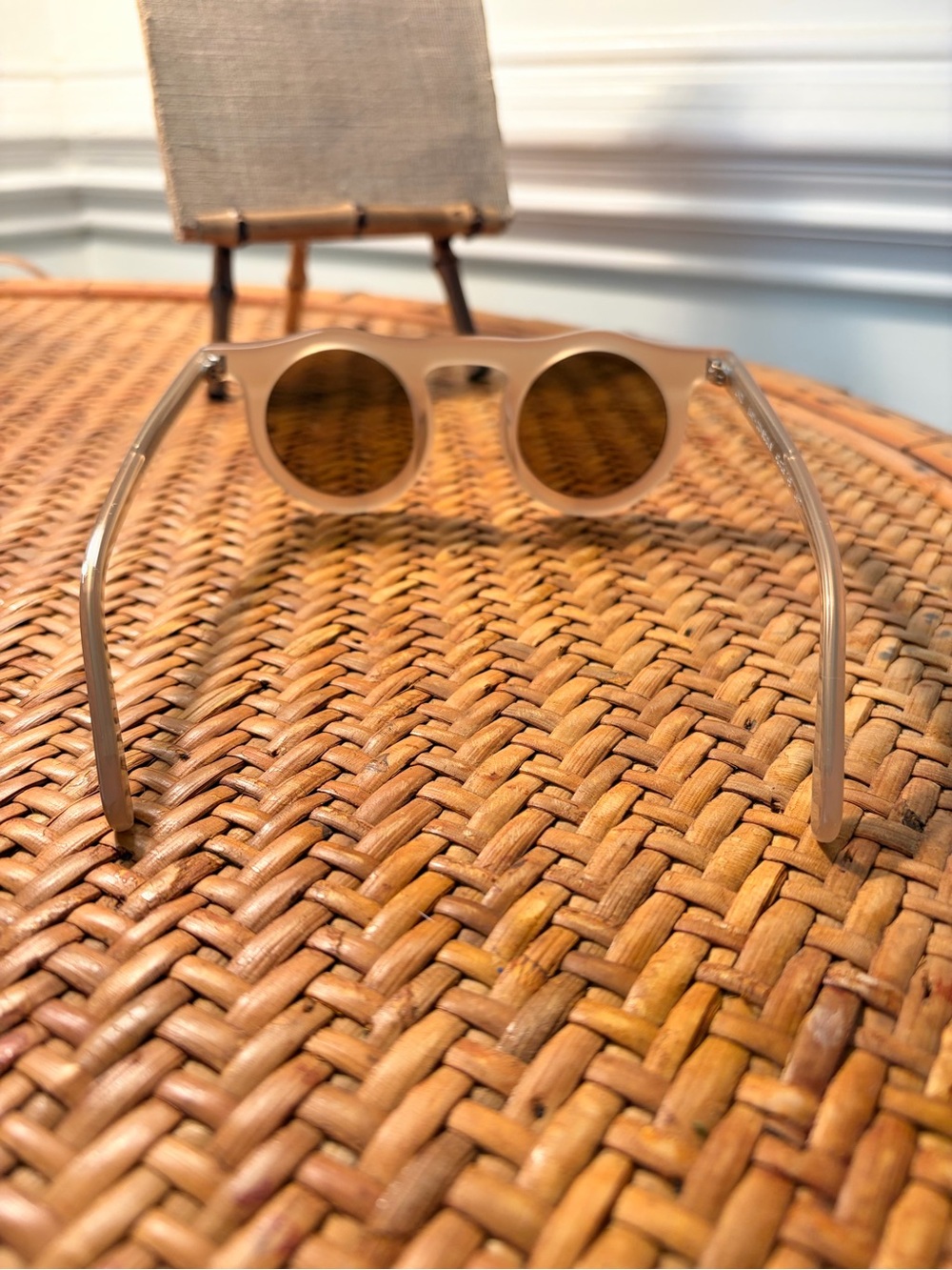 Carla Colour Lind Sunglasses in Sand. New in Box. - Picture 9 of 11
